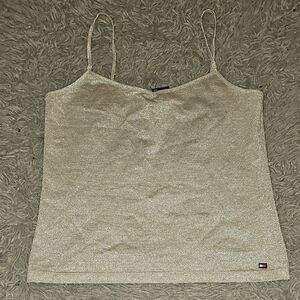 Tommy Hilfiger Metallic Silver Camisole